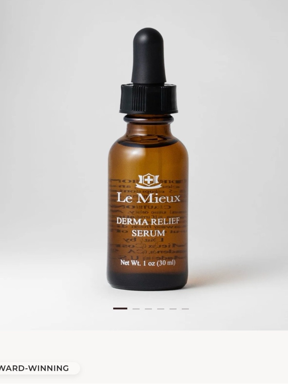 Derma Relief Serum - Award Winner!